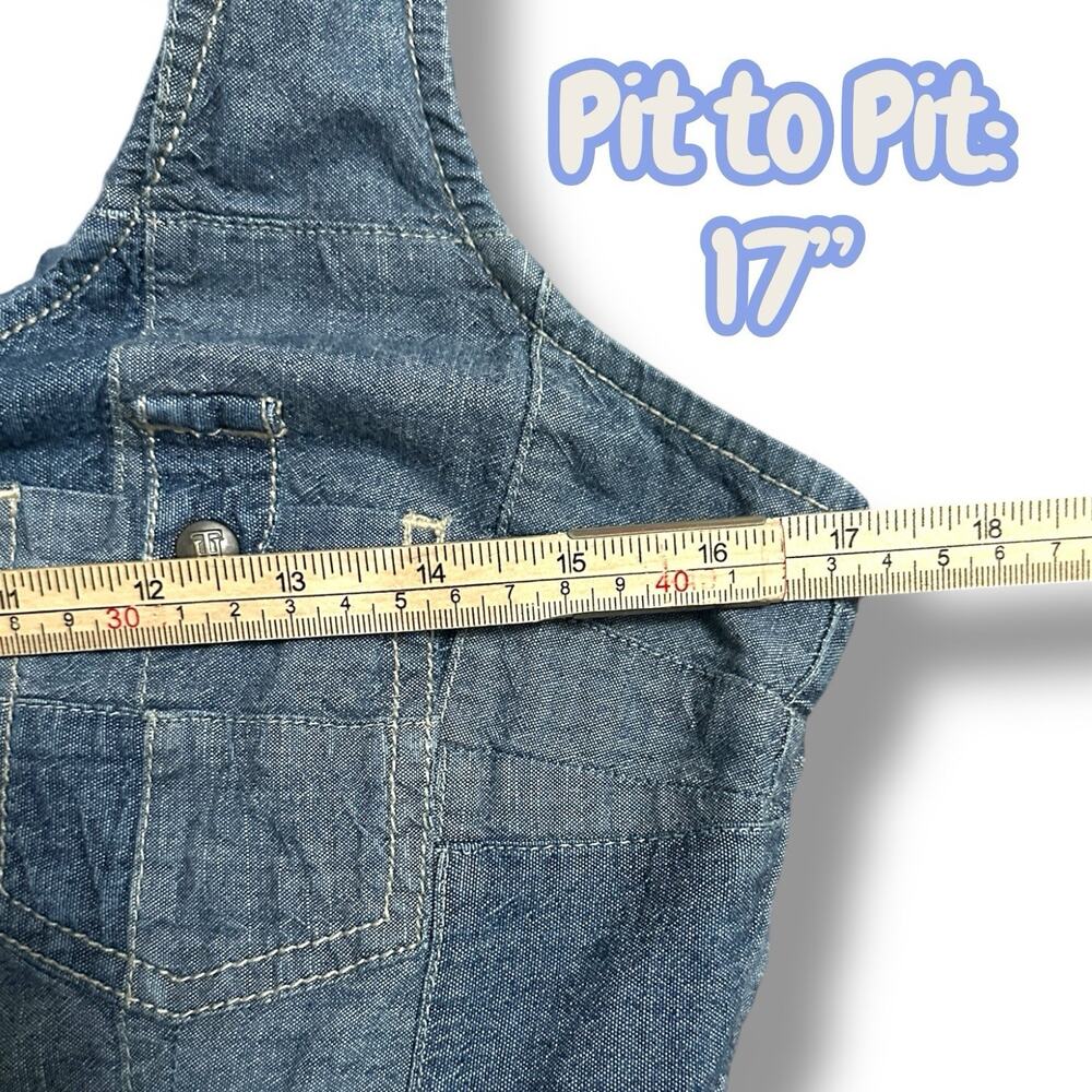 Tommy Hilfiger Denim Patchwork Button Front Dress… - image 7